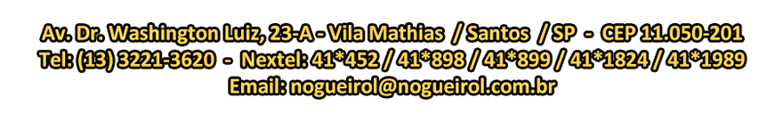 Av. Dr. Washington Luiz, 23-A - Vila Mathias / Santos - SP